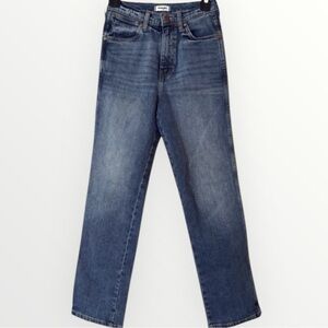 Wrangler Wild West High Rise Straight Jeans Denim Size 25